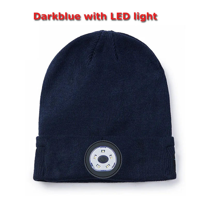 Rechargeable Bluetooth LED Beanie – Music & Hands-Free Calls - Buy One Get One Free 🔥