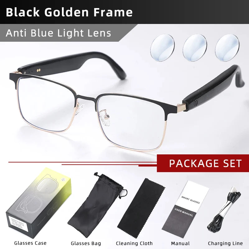 CLLOIO Smart Bluetooth Glasses with Photochromic Lenses