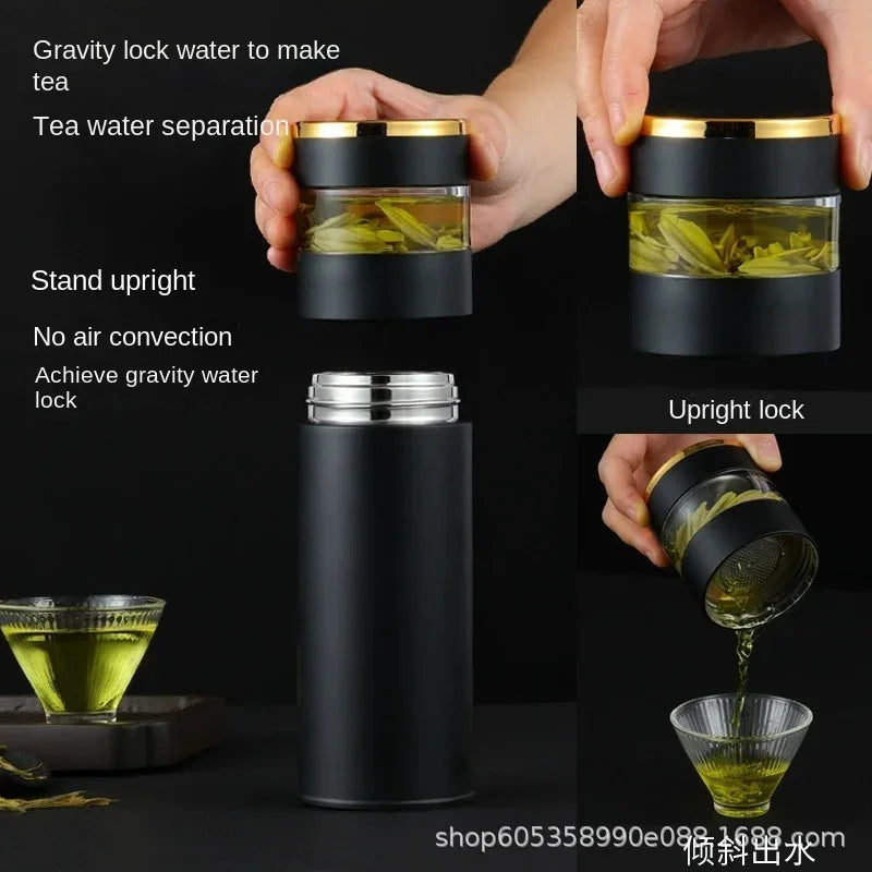 intelligent temperature measurement thermos cup high-end tea and water