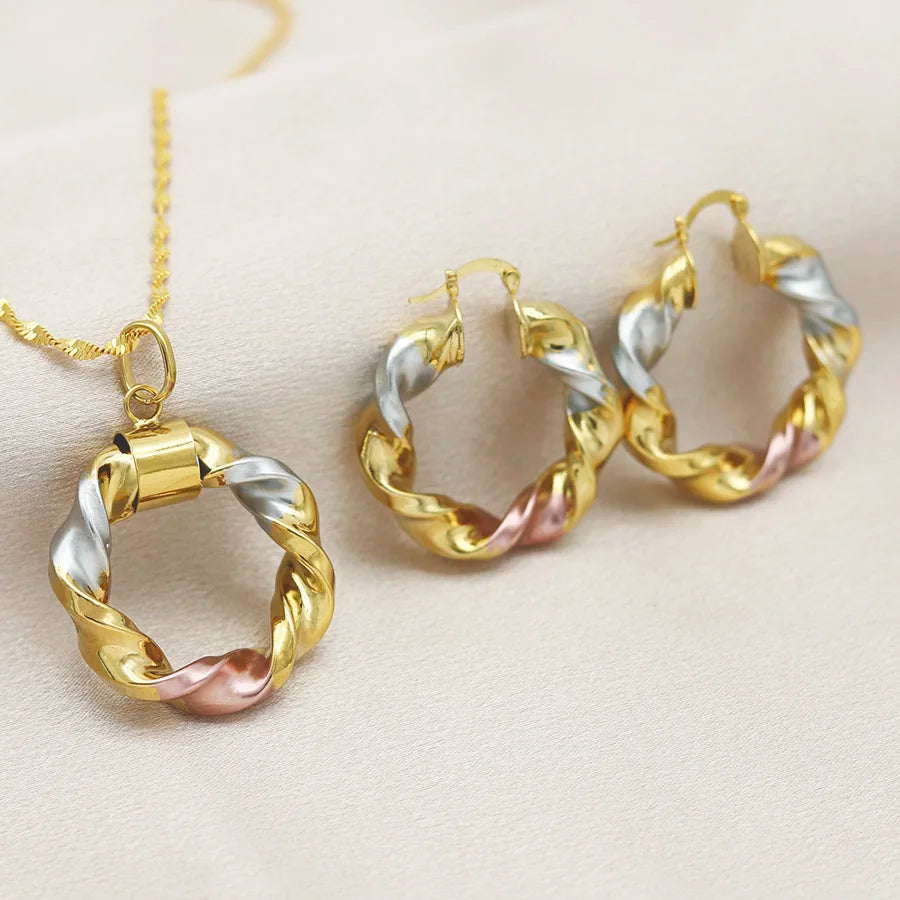 Boho Middle Eastern Jewelry Set&nbsp; Gold, Silver or Rose Gold