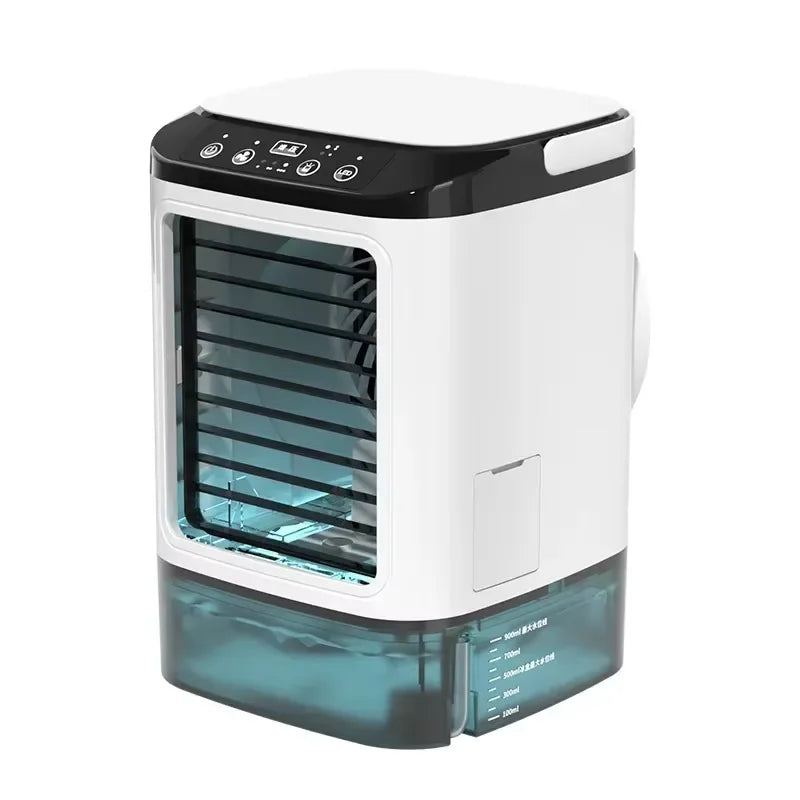 Air Conditioner Portable Fan Desktop Dual Spray Ultrasonic Atomization 3