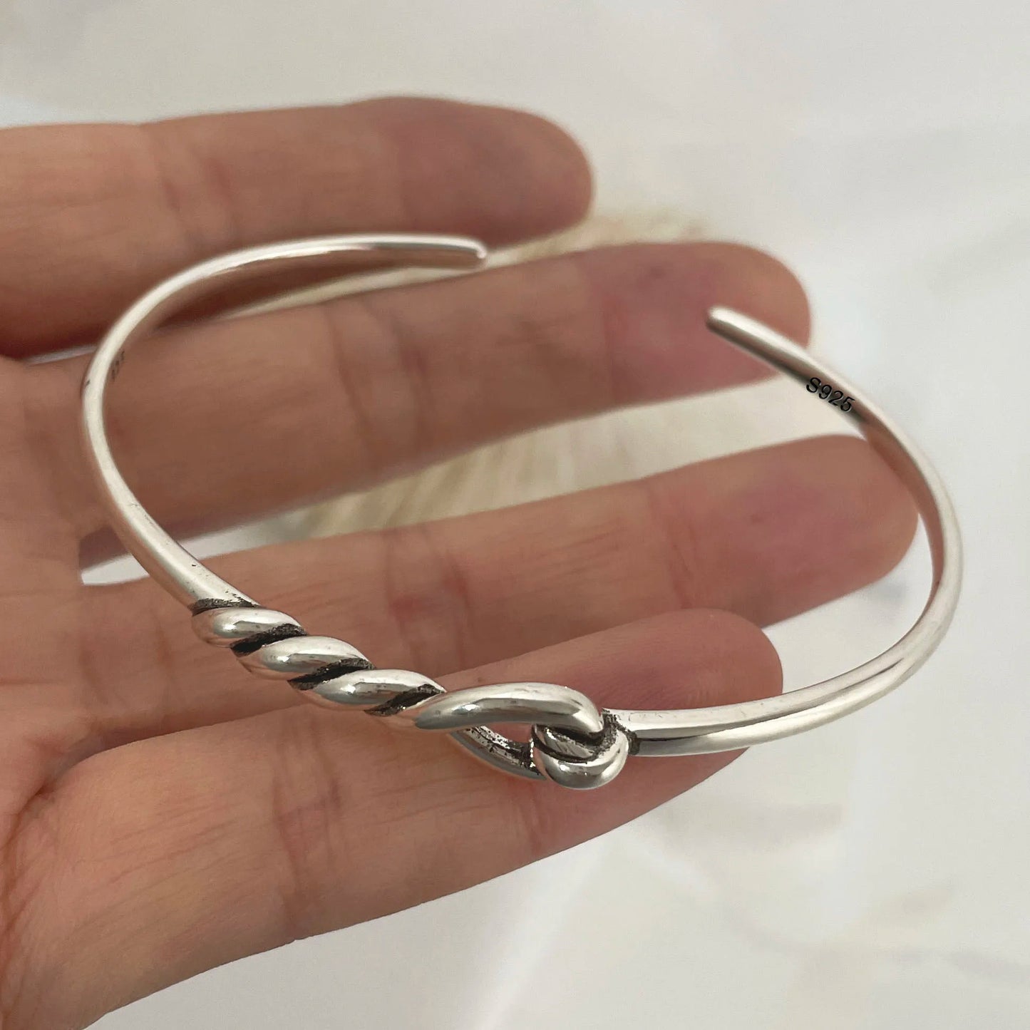 100% Solid 925 Sterling Silver Metal Bracelet  Buy one Get One FrEE🔥