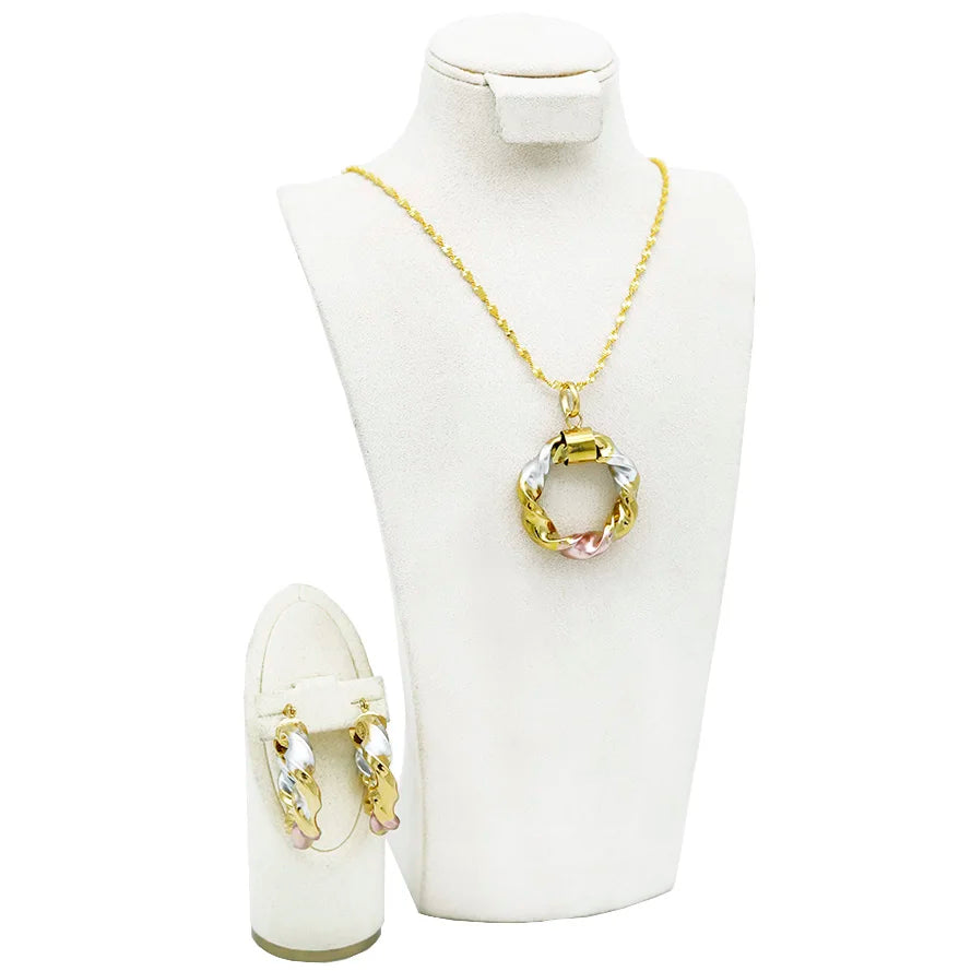 Boho Middle Eastern Jewelry Set&nbsp; Gold, Silver or Rose Gold