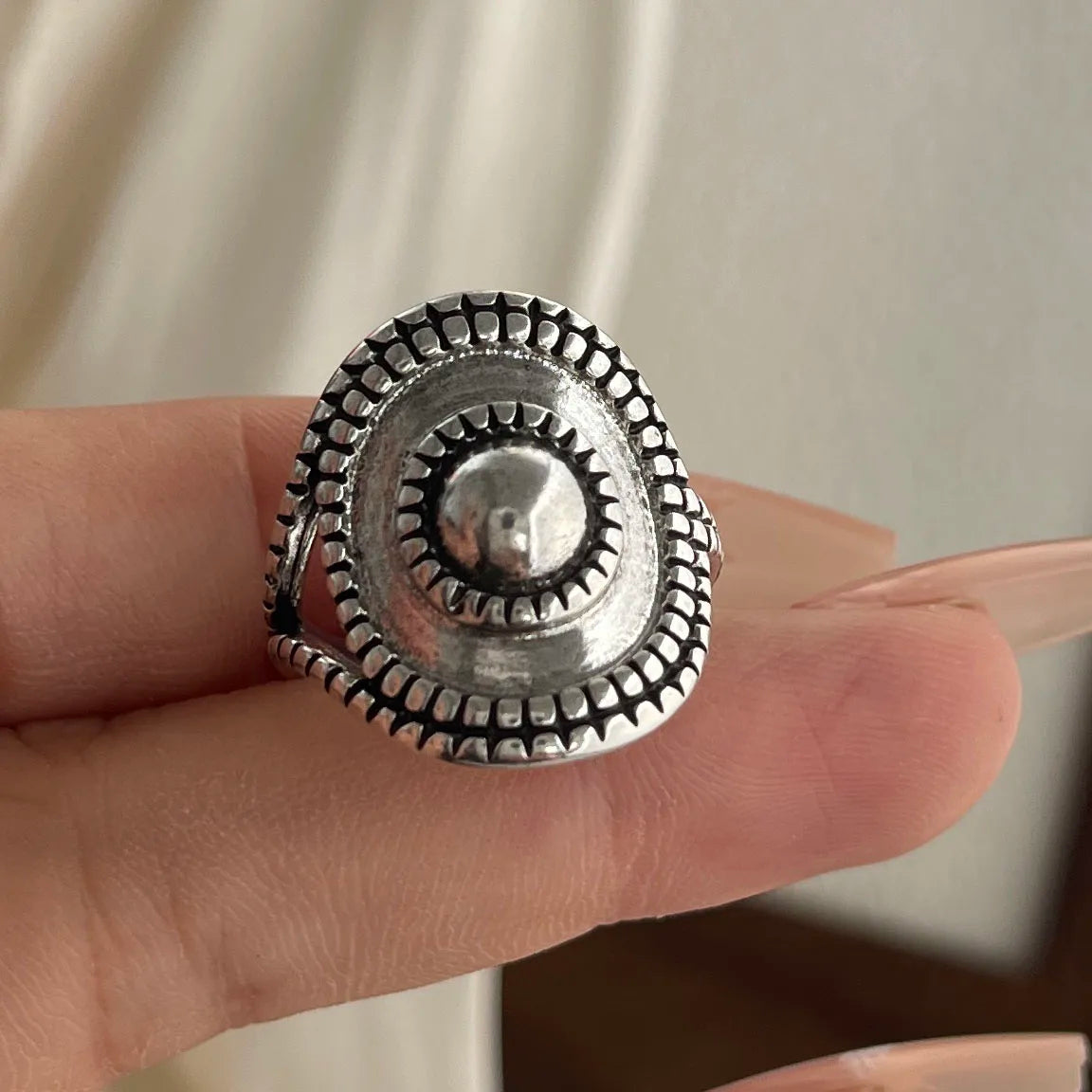 925 Silver Minimalist Handmade Simple Round Strip Ring - BOGO Free 🔥