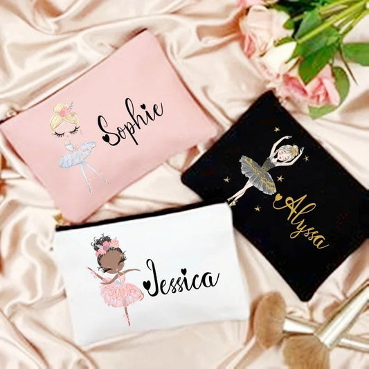 Young Ladies/Girls Customized Makeup/ Storage Bag /Travel Wallet - Buy One Get 2 Free 🔥
