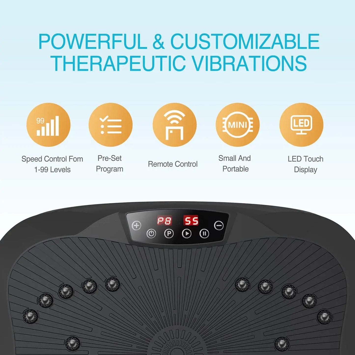 Whole Body Workout Vibrate Fitness Platform Lymphatic Drainage Machine for Weight Loss Shap