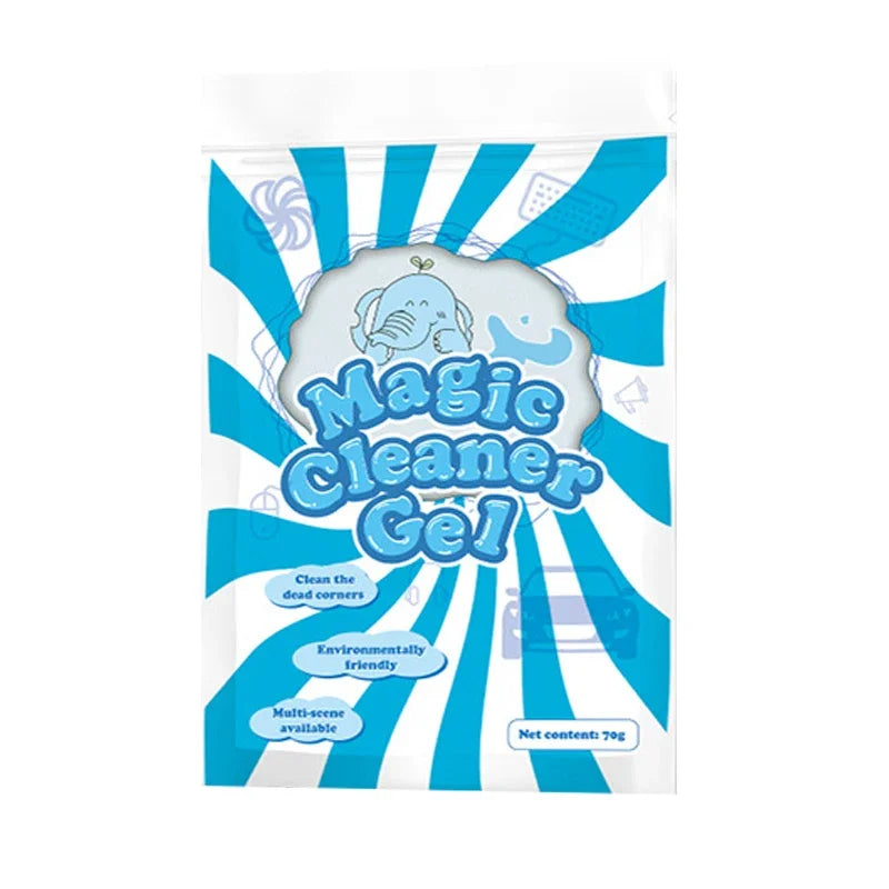 Magic Cleaning Gel for Car Interiors, Keyboards Electronics
