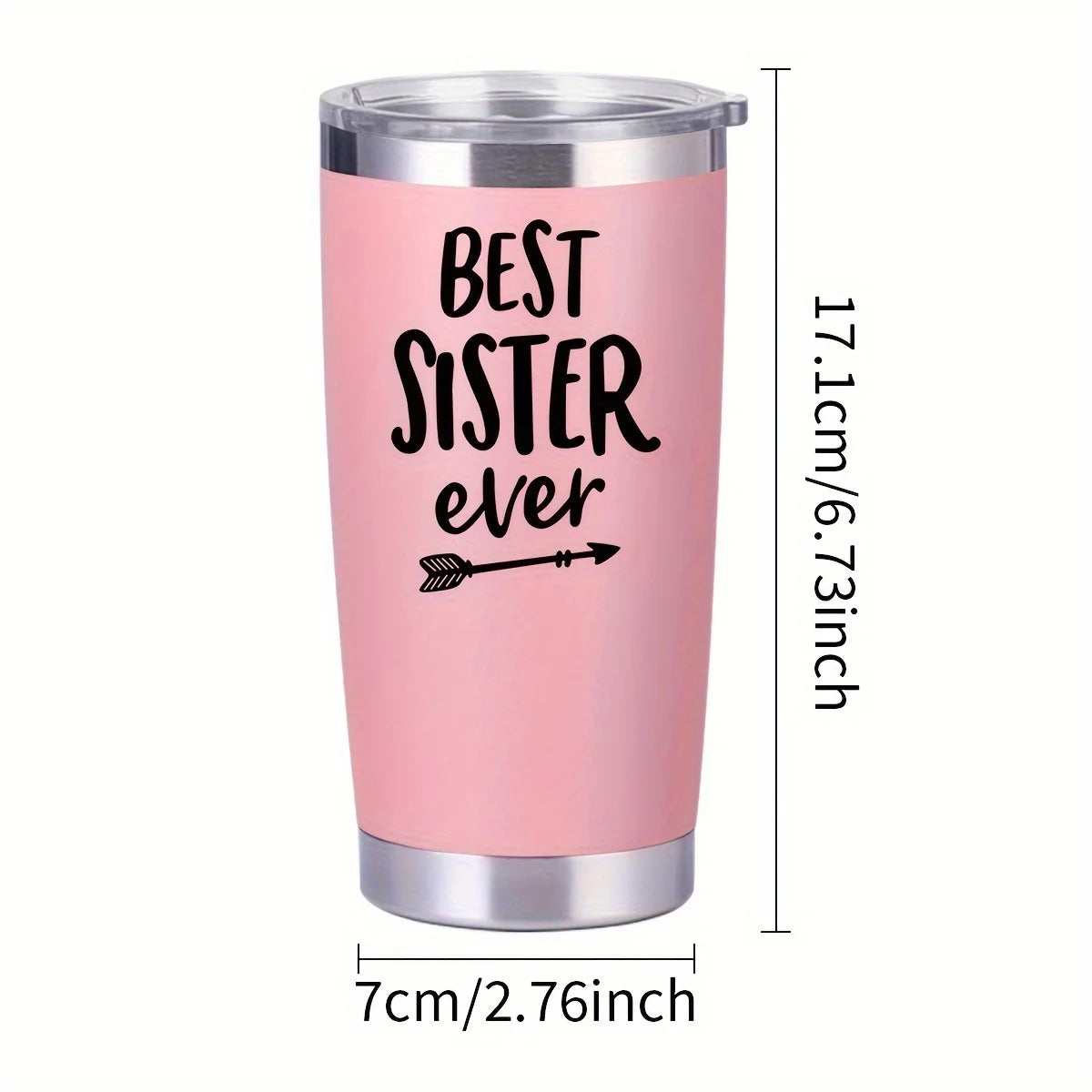 Best Gigi, Best Sister, Ever 20oz Stainless Steel Straight Coffee Cup