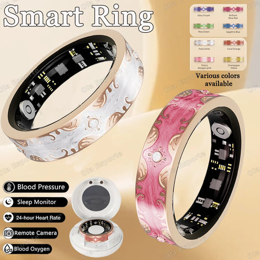 Waterproof Lady ring Heart Rate Health Monitor Sport Ring