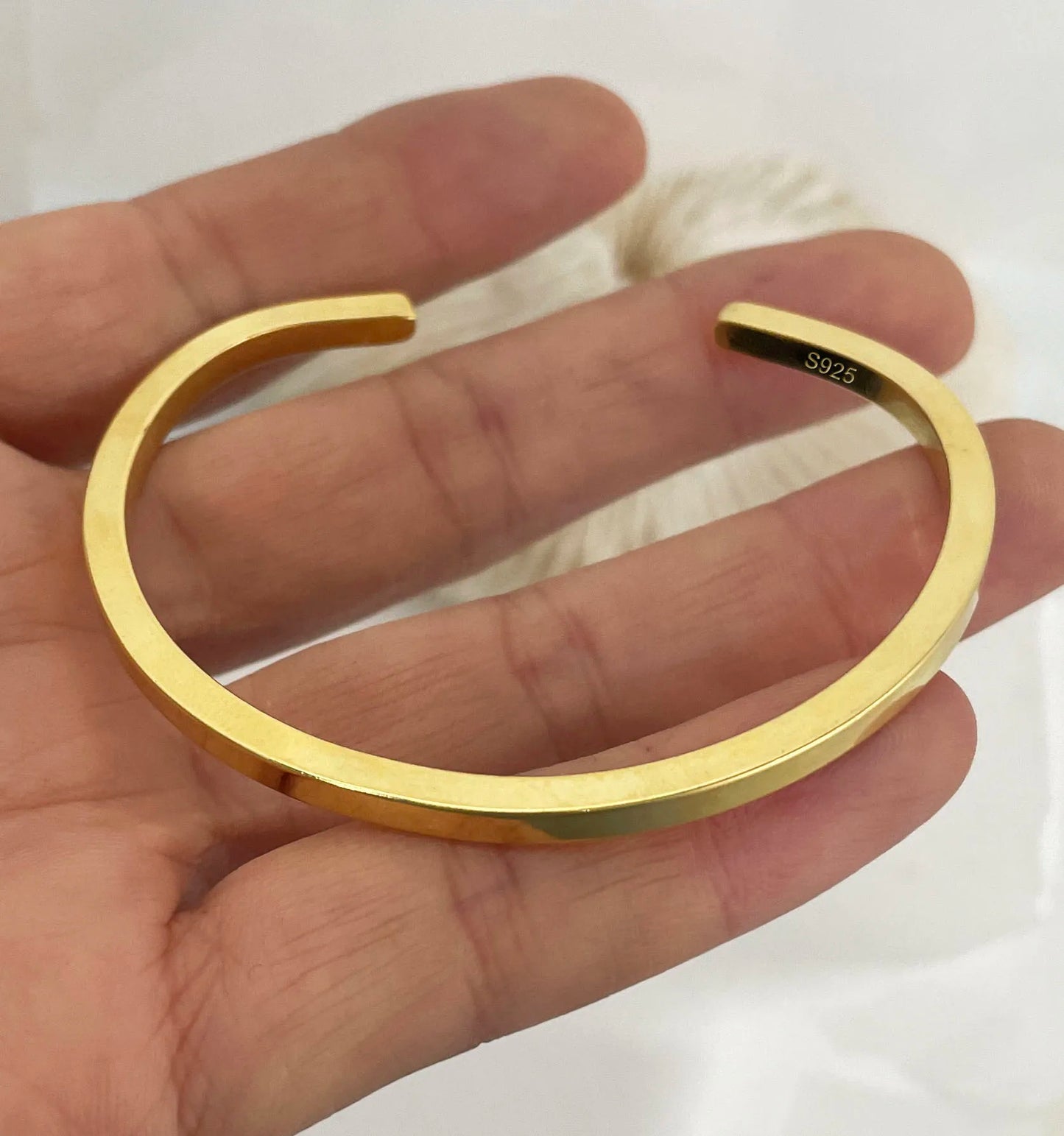 100% Solid 925 Sterling Silver Metal Bracelet  Buy one Get One FrEE🔥