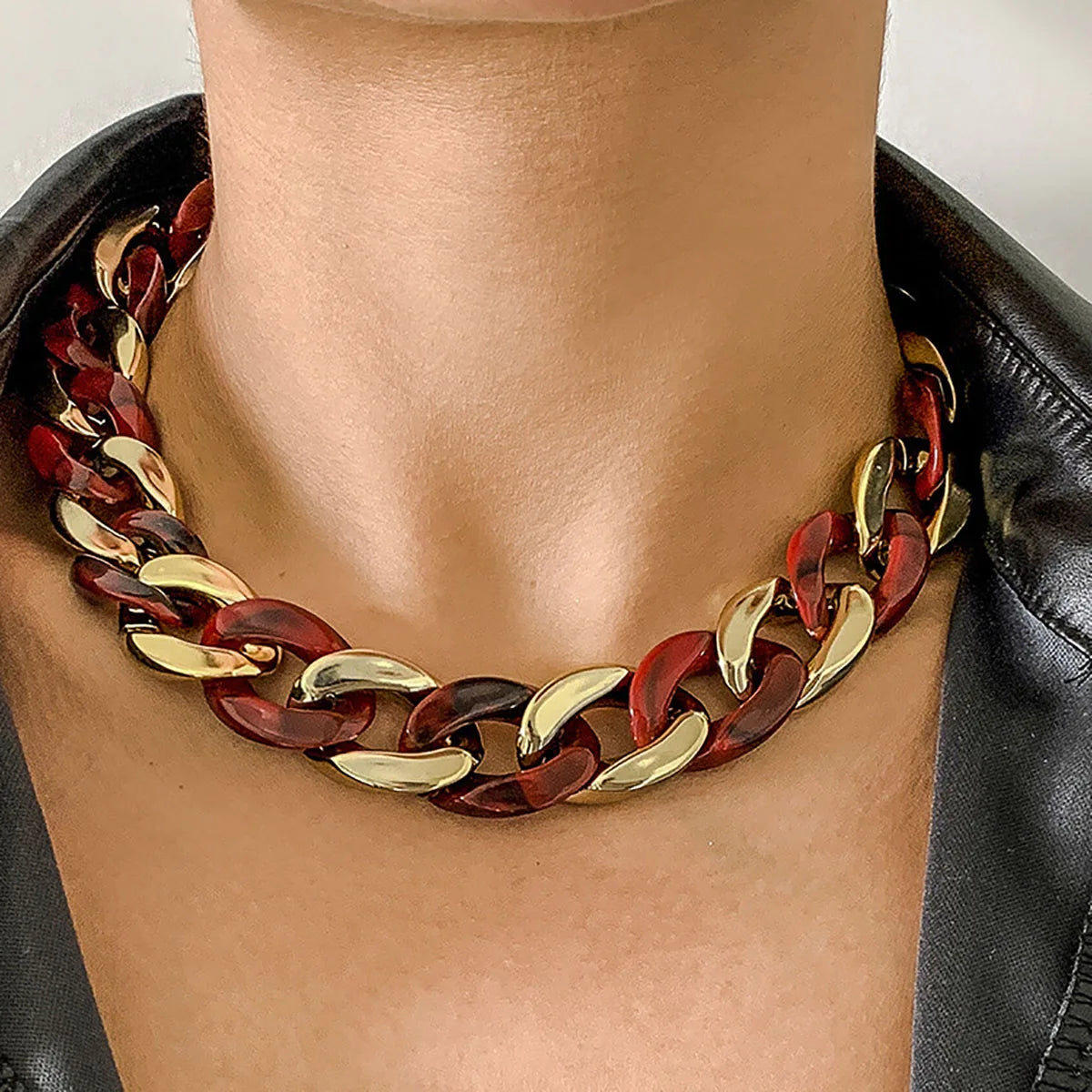 Simple Exaggerated Necklace Chain Creative - Buy One Get One Free 🔥