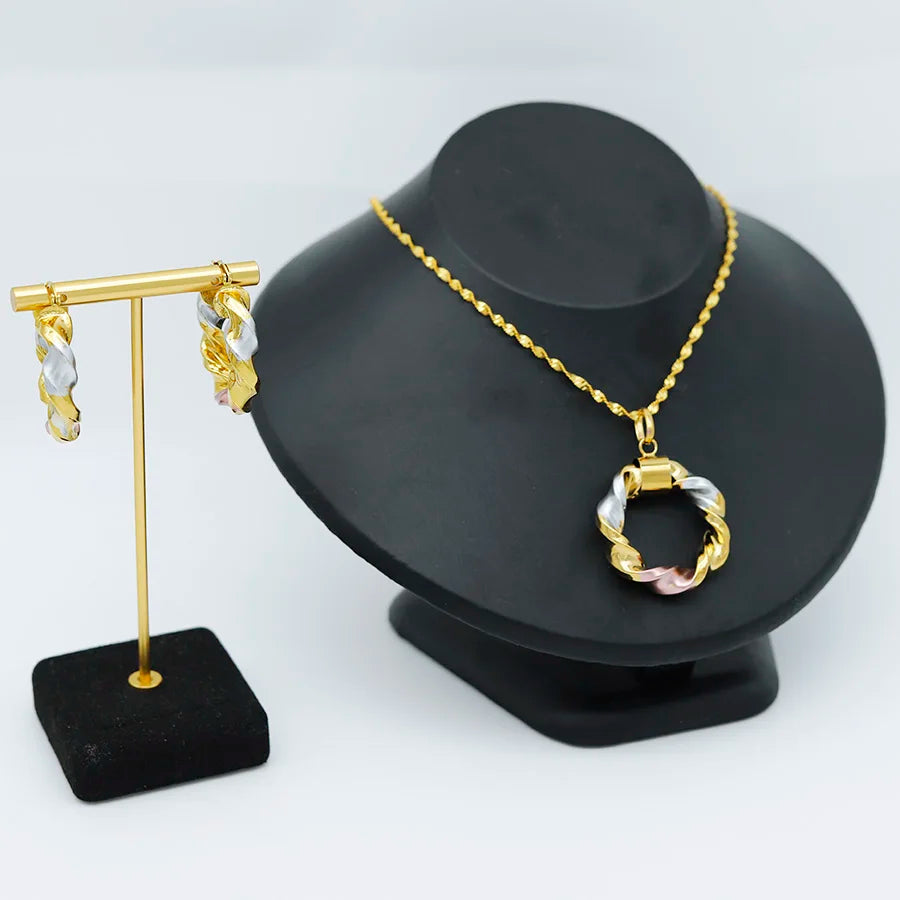 Boho Middle Eastern Jewelry Set&nbsp; Gold, Silver or Rose Gold