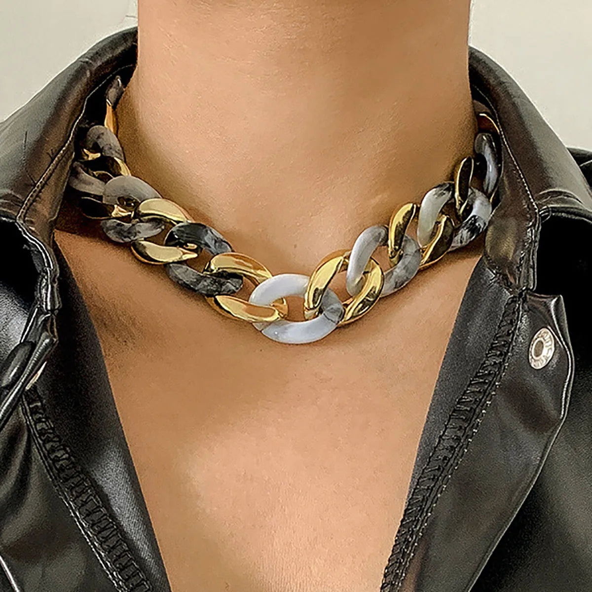 Simple Exaggerated Necklace Chain Creative - Buy One Get One Free 🔥