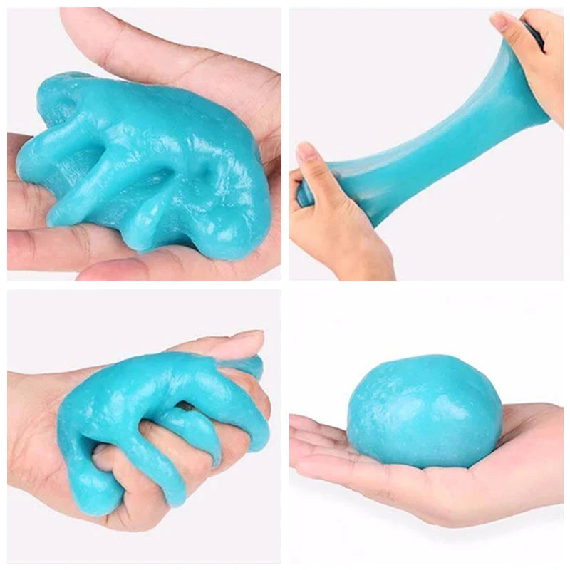 Magic Cleaning Gel for Car Interiors, Keyboards Electronics