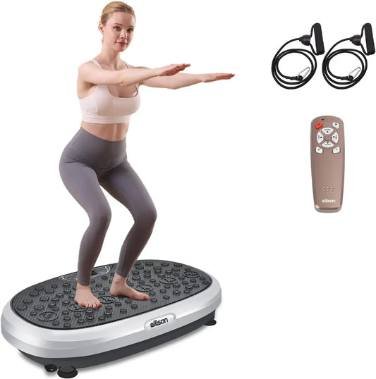 3D XL Vibration Plate Exercise Machine - Whole Body Workout  - Lymphatic Drainage