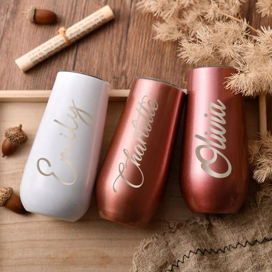 Custom 6oz Water Cup Insulated Water Bottle Coffee Cup