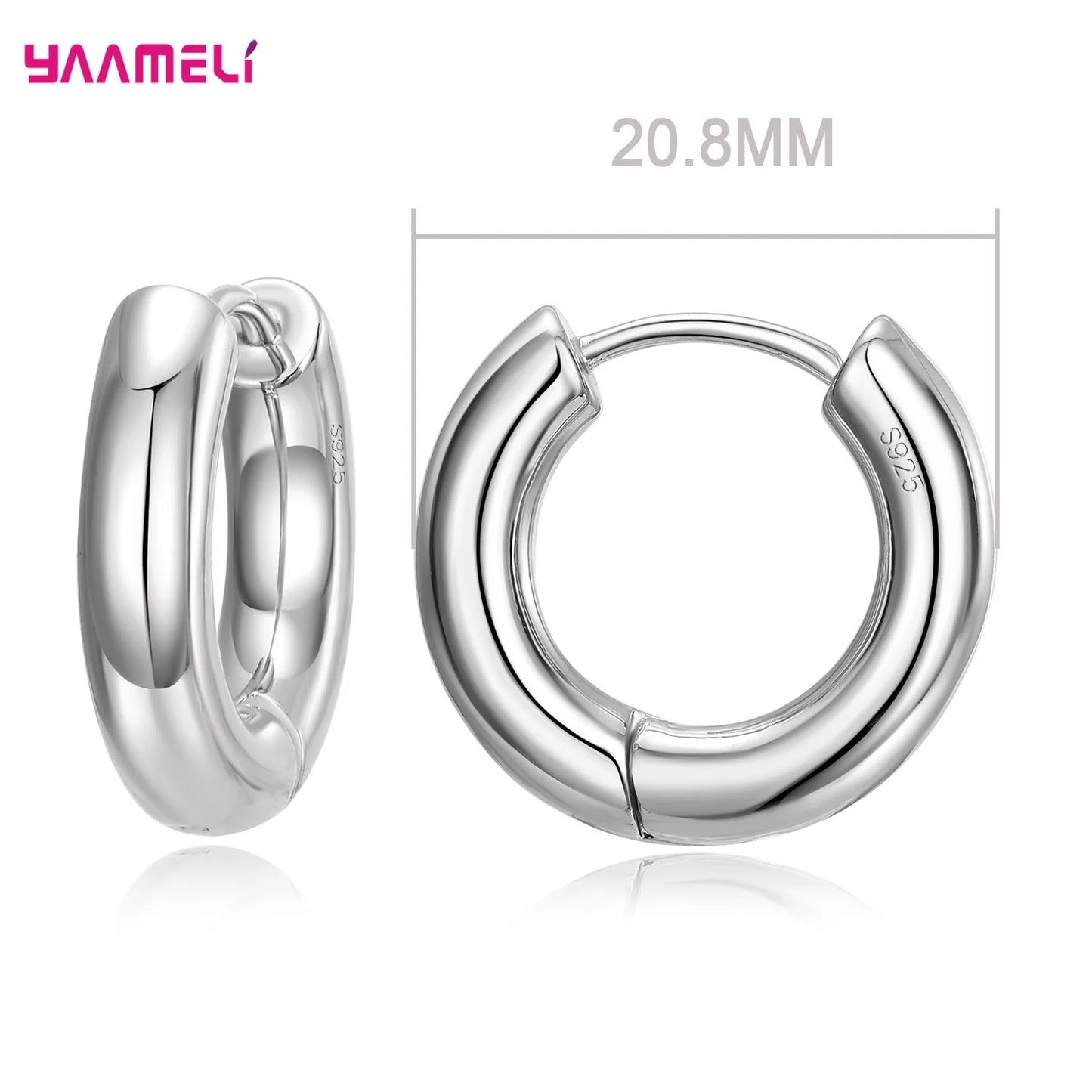 Pure 925 Sterling Silver Jewelry Earrings Gift Girls Women - Buy One Get one Free 🔥