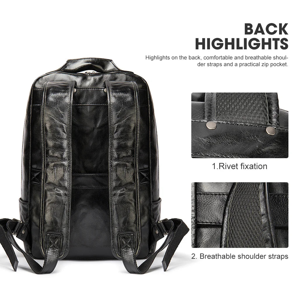 Laptop Men's Backpack 14inch Business Travel Trekking Waterproof For Man Mochila Computer Notebook s 2259