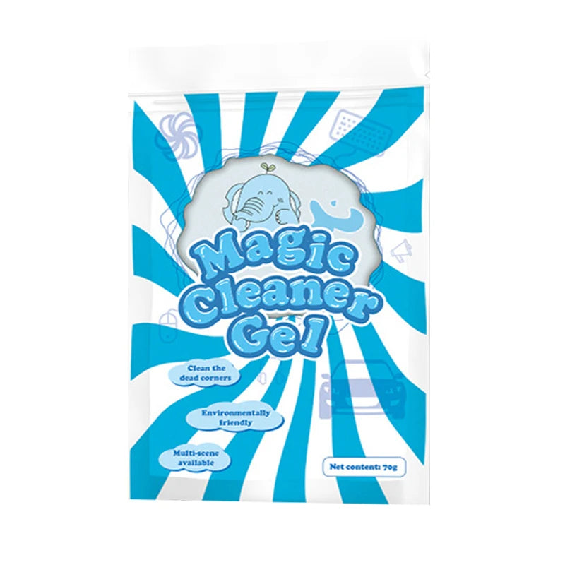 Magic Cleaning Gel for Car Interiors, Keyboards Electronics