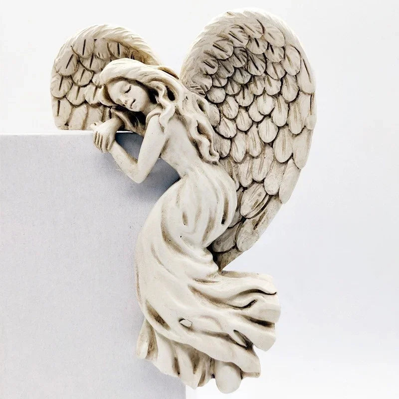 New Angel Wings Resin Craft Door Frame Ornament