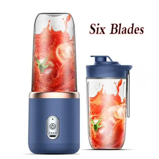 Portable Juicer Blender 400ml Electric Fruit Juicer USB Charging