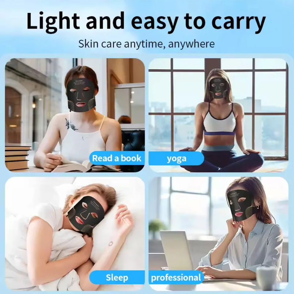 Red Light therapy Mask 460nm 660nm  & neck  LED Beauty Devices