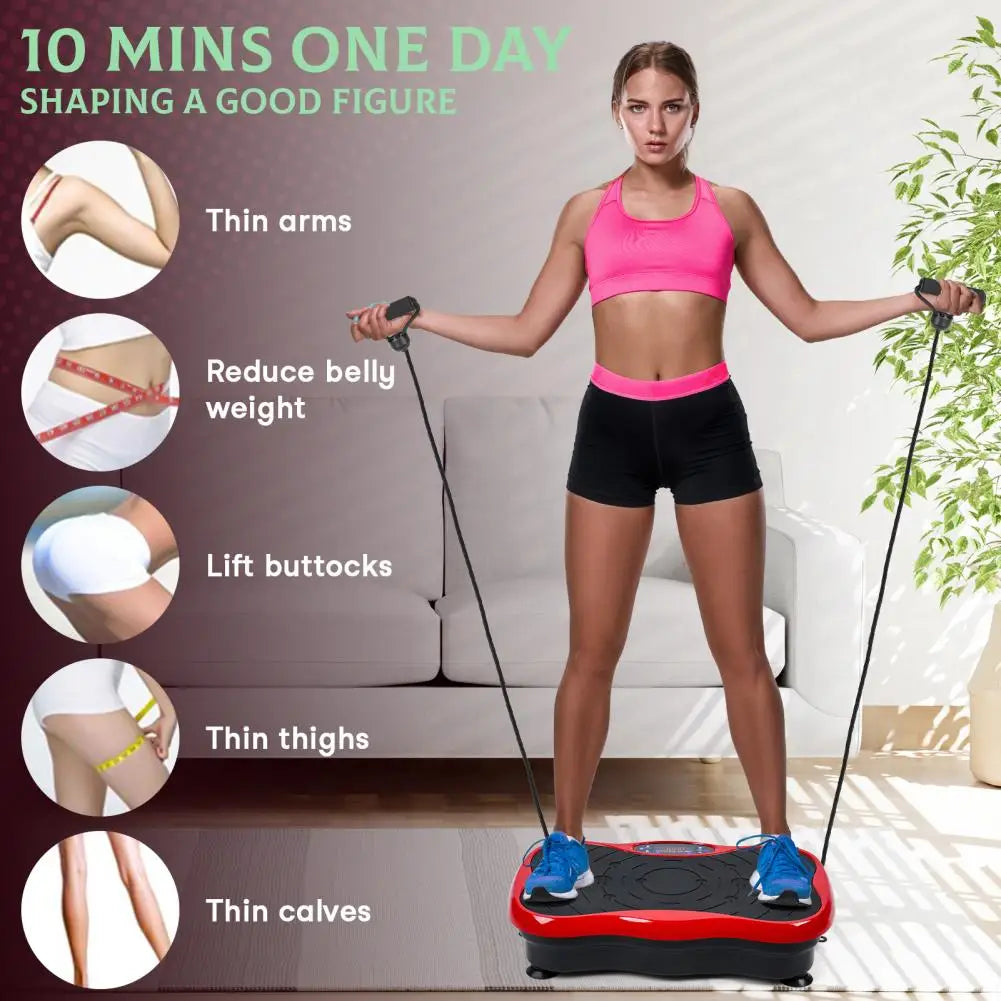 Power Waver Vibration Plate Exercise Machine for Lymphatic Drainage