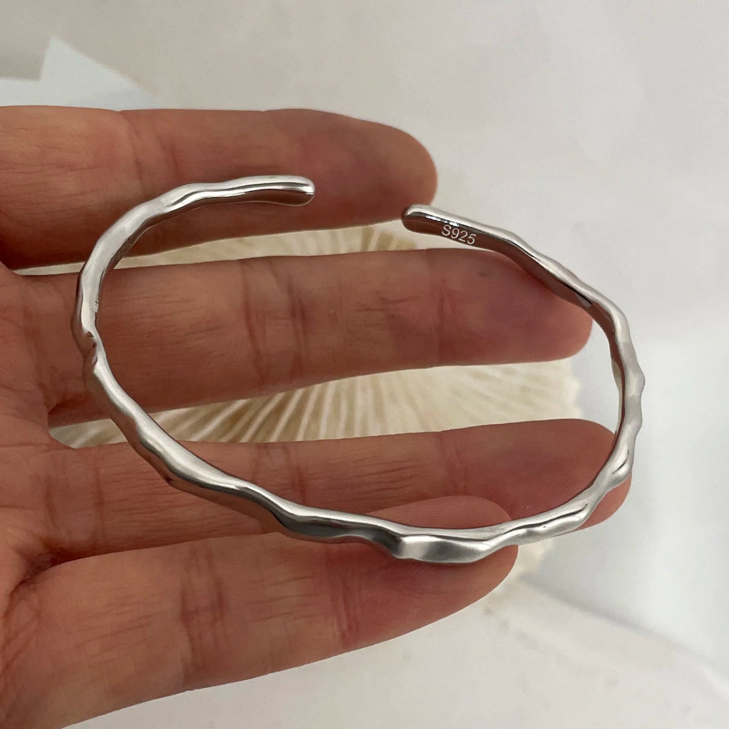 100% Solid 925 Sterling Silver Metal Bracelet  Buy one Get One FrEE🔥