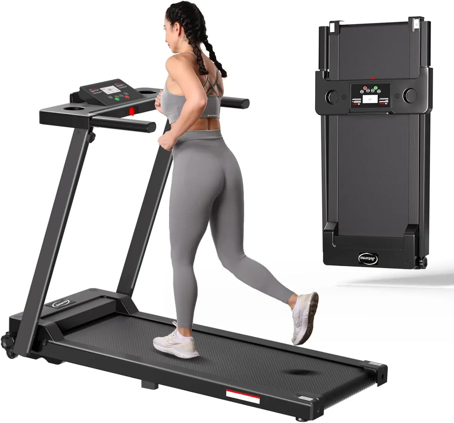 Portable Folding Treadmill, 3.0 HP  Walking Running