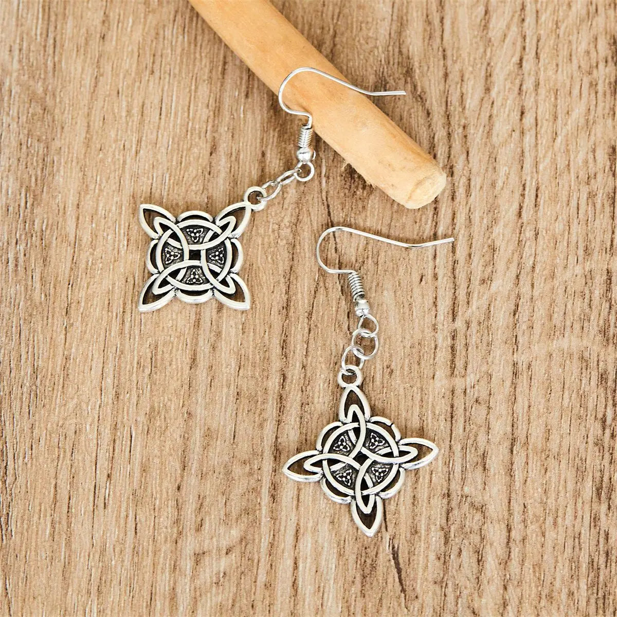 Vintage Witch Knot Earrings Magic Knot Pagan Wicca Symbol -Buy One Get One Free 🔥