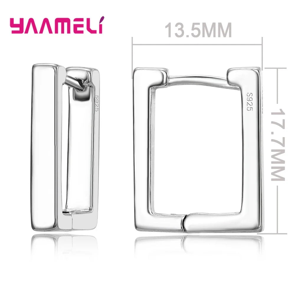 Pure 925 Sterling Silver Jewelry Earrings Gift Girls Women - Buy One Get one Free 🔥