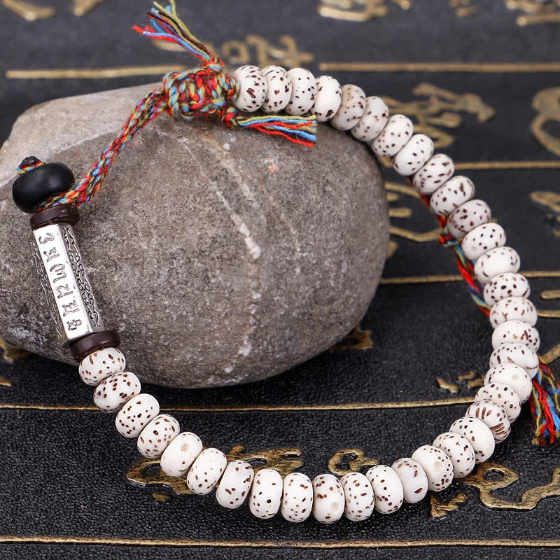 Spiritual Protection and Good Fortune Tibetan Mantra Bracelet - Buy One Get Two Free 🔥
