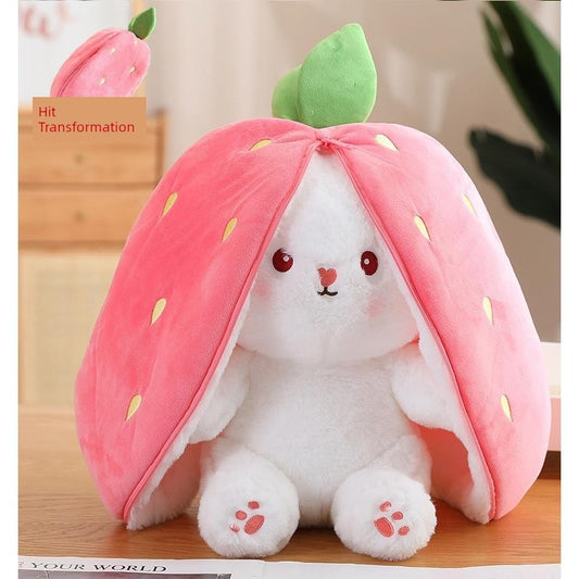 Transformation Bunny Pillow Stuffed Toy