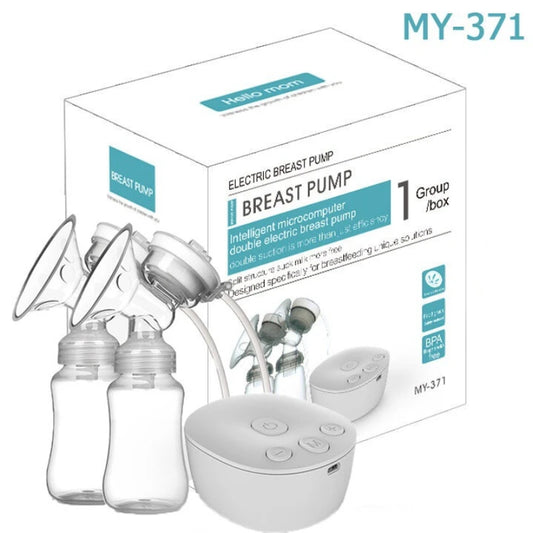 Wearable Bilateral Household Portable Electric Hands Free Intelligent Electric Drive Small Baby Bottle Breast Pump