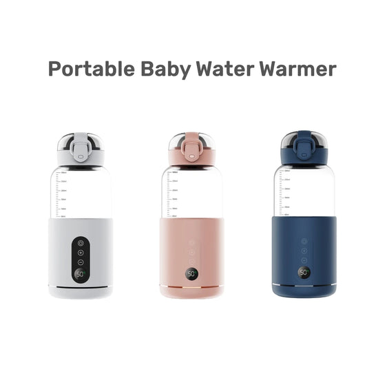 Portable Electric Bottle Warmer For Baby Milk USB Rechargeable