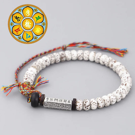Spiritual Protection and Good Fortune Tibetan Mantra Bracelet - Buy One Get Two Free 🔥