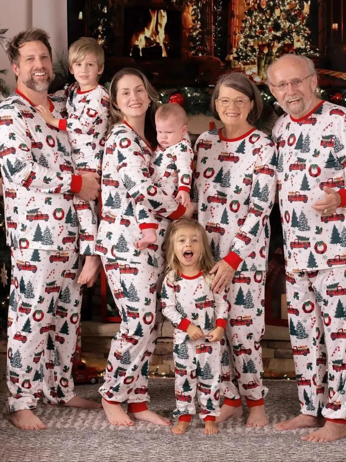 Family Matching Christmas Pajamas 2025 New Xmas
