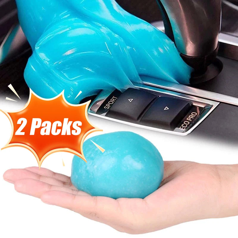 Magic Cleaning Gel for Car Interiors, Keyboards Electronics