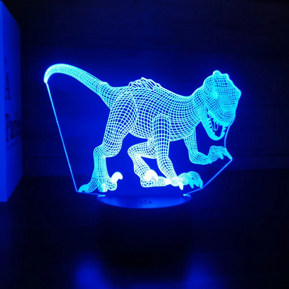 Dinosaur 3D LED Nigh tlight For Kids