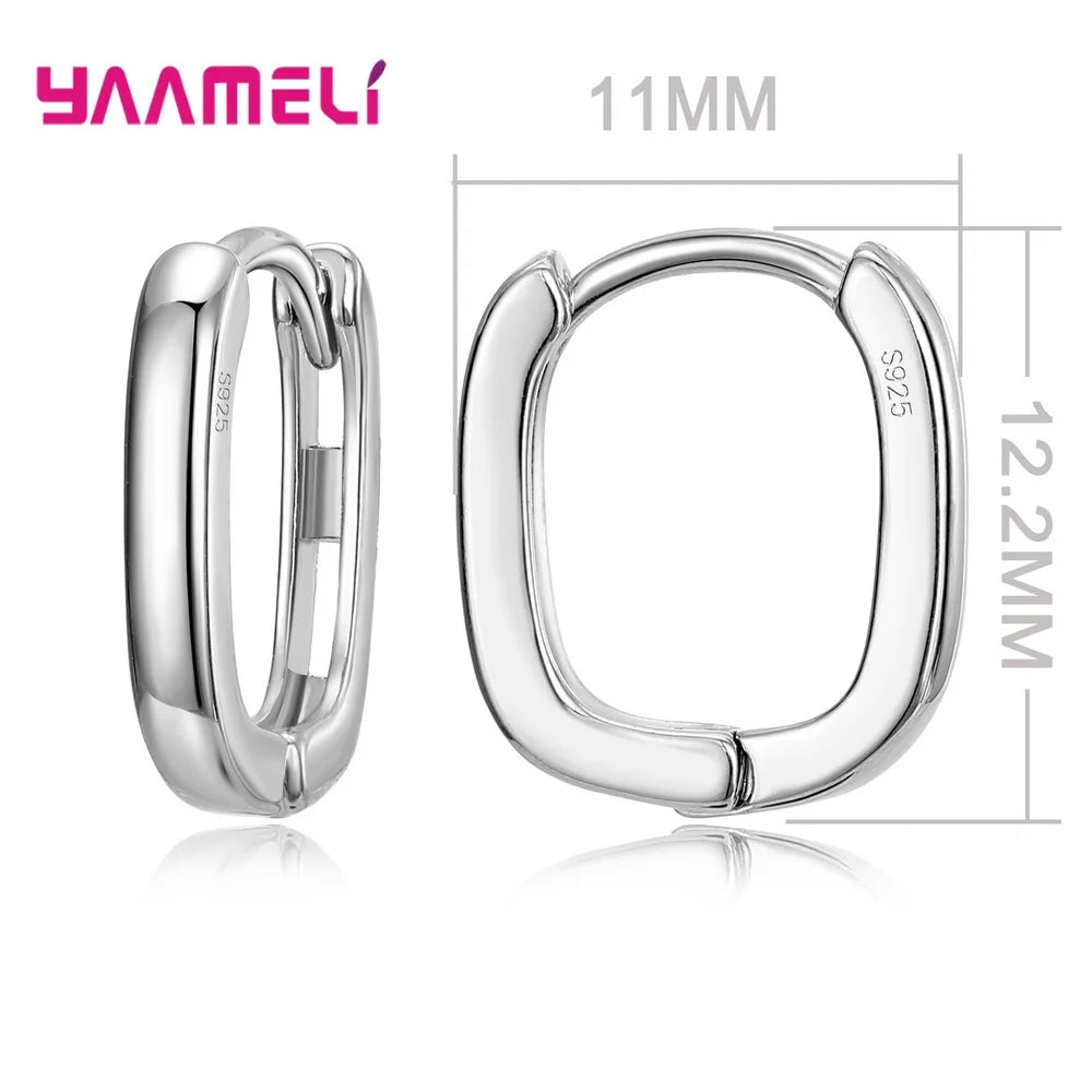 Pure 925 Sterling Silver Jewelry Earrings Gift Girls Women - Buy One Get one Free 🔥