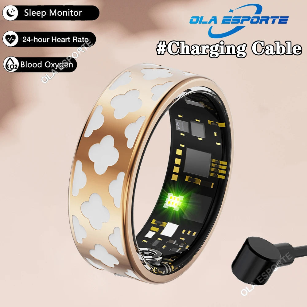 2026 New Women’s Smart Ring Heart Rate/Sleep/Blood Oxygen Monitoring