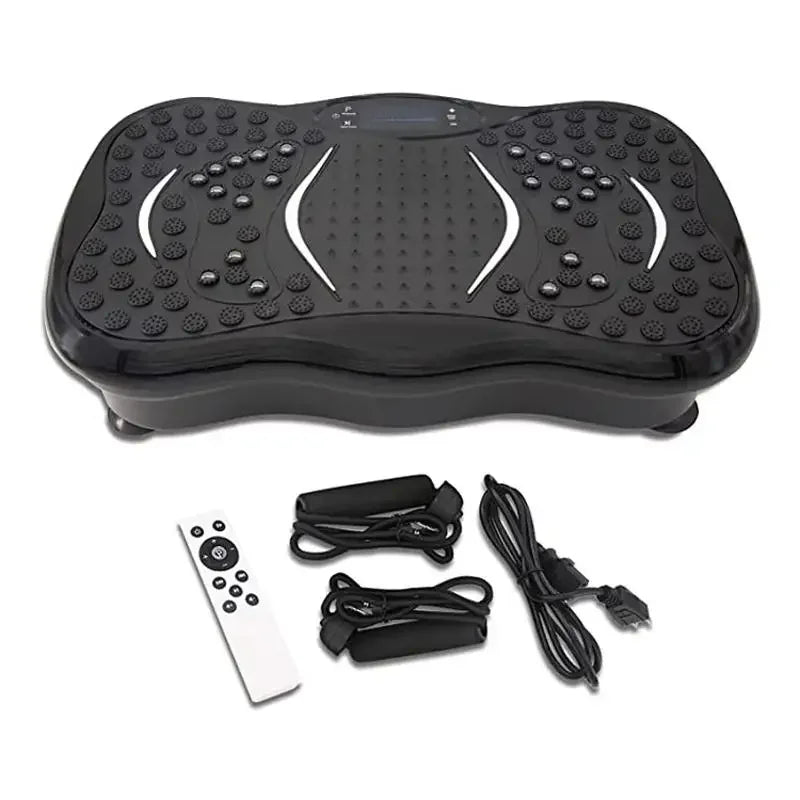 Vibration Plate Exercise Machine – Full Body Massage & Muscle Activation Platform with Waist Twister for Home Workout