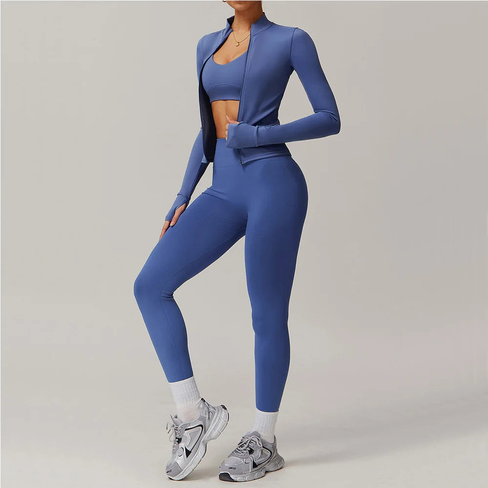 Women Gym Set Women Tracksuit Running