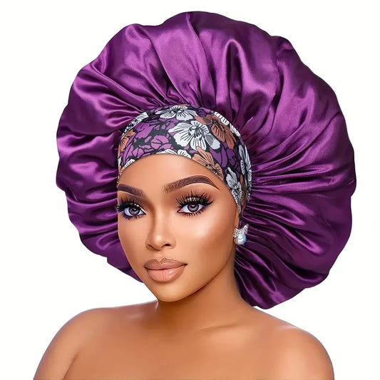 Extra Large Silky Satin Hair Bonnet For Women