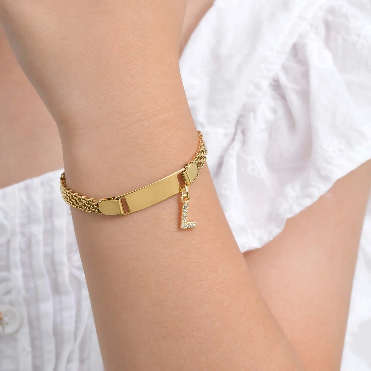 Personalized Engrave ID Name Custom Bracelet for Women-Buy One Get one Free 🔥🔥🐦‍🔥