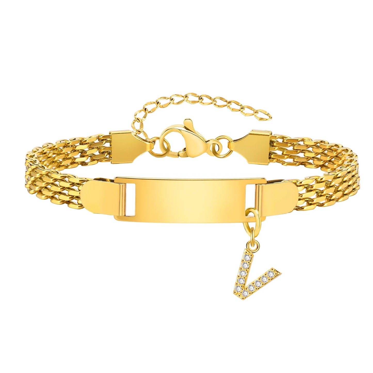 Personalized Engrave ID Name Custom Bracelet for Women-Buy One Get one Free 🔥🔥🐦‍🔥