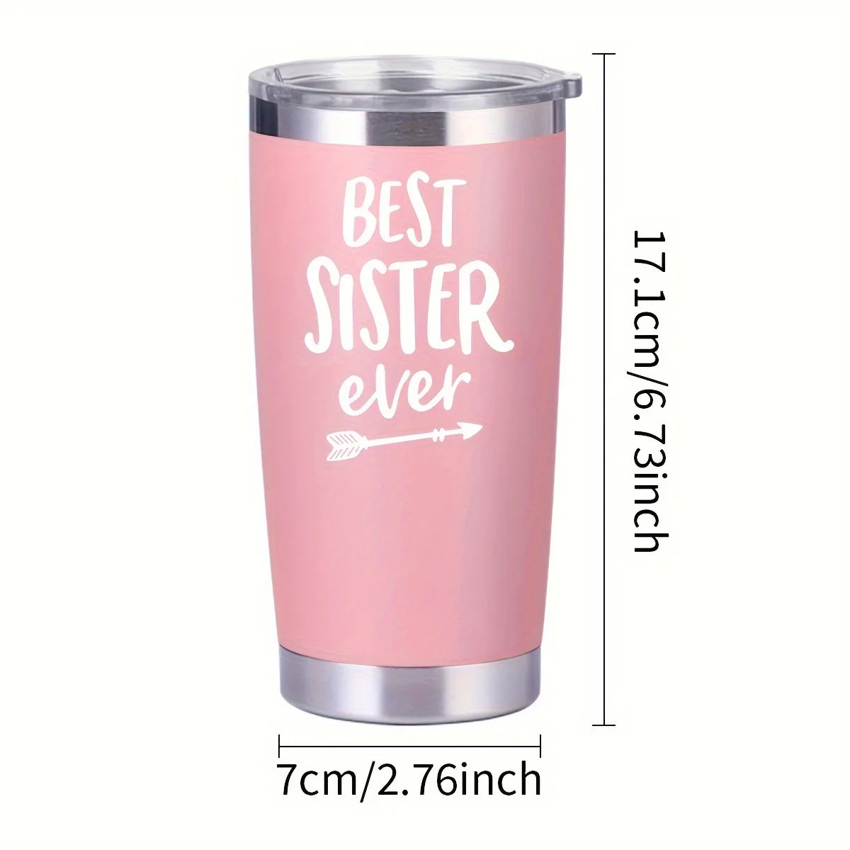 Best Gigi, Best Sister, Ever 20oz Stainless Steel Straight Coffee Cup