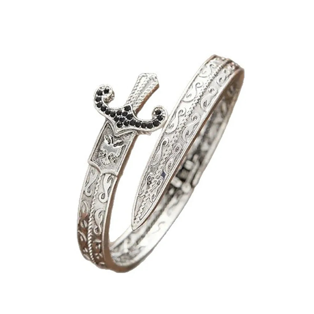 Retro Classic Creative Sword Shaped Bracelets Unisex