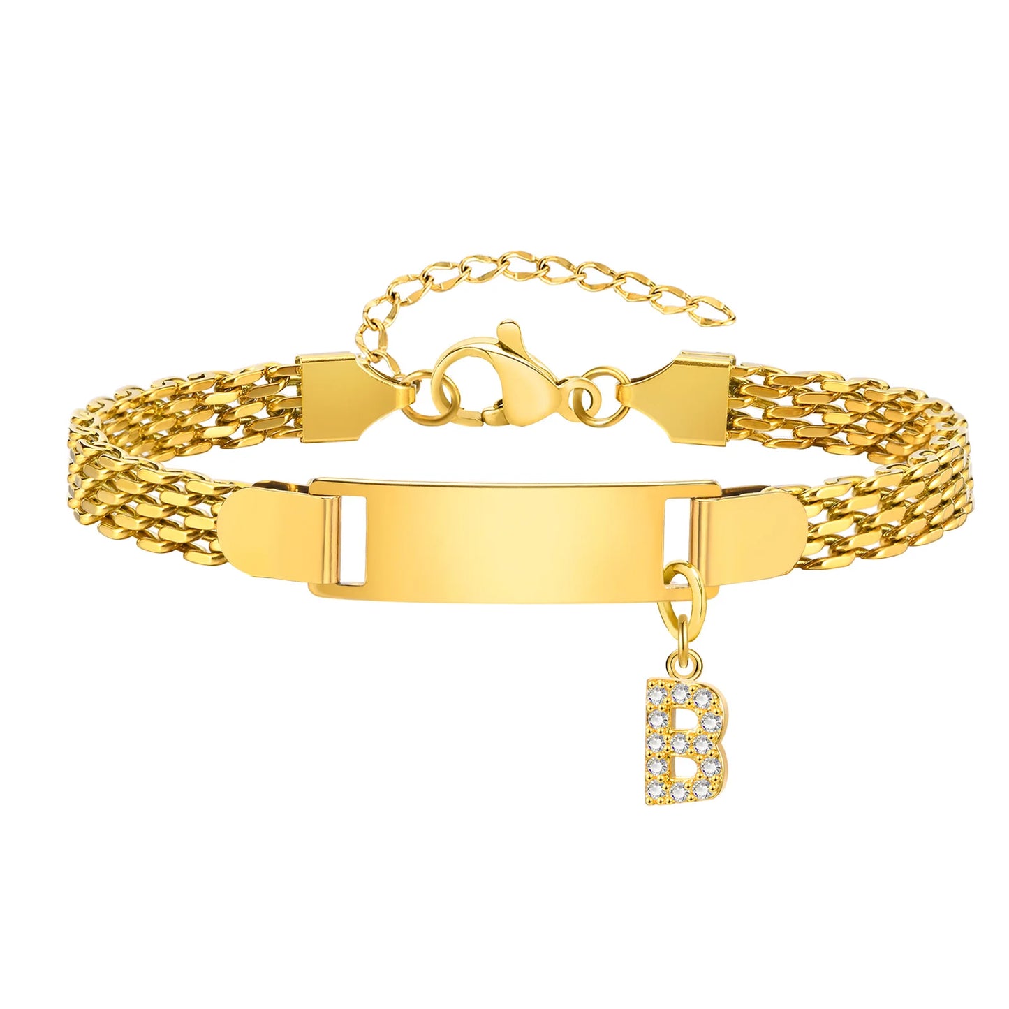 Personalized Engrave ID Name Custom Bracelet for Women-Buy One Get one Free 🔥🔥🐦‍🔥