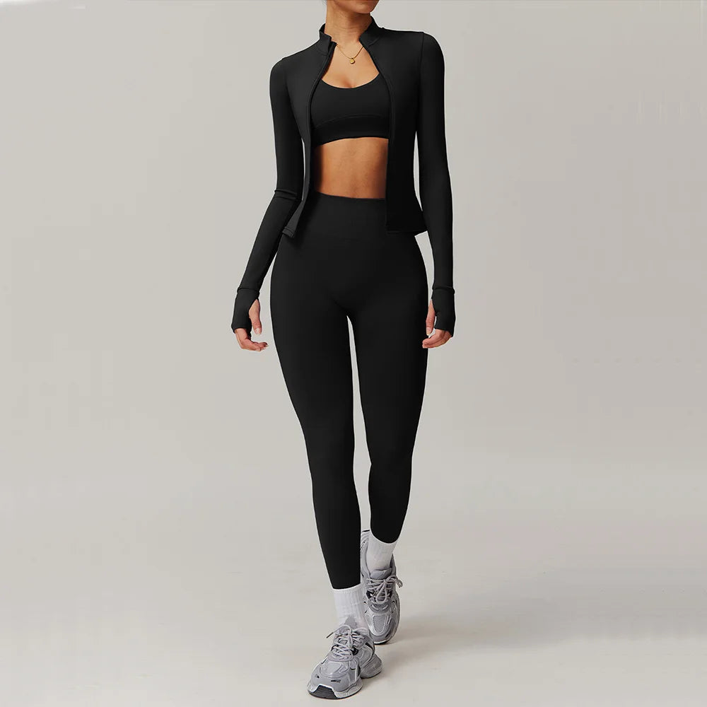 Women Gym Set Women Tracksuit Running